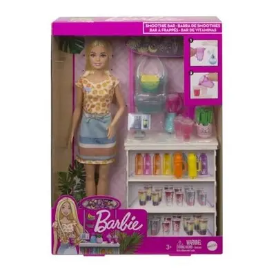 Barbie SMOOTHIE STÁNEK S PANENKOU