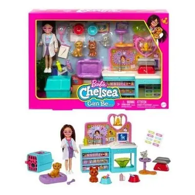 Barbie® Chelsea VETERINÁŘKA HERNÍ SET