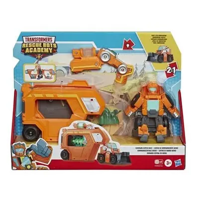 Transformers Rescue Bot auto s přívěsem varianta 2 oranžový Comm. Center Wedge