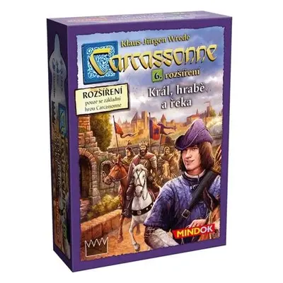 Mindok Carcassonne - rozšíření 6 (Král, hrabě a řeka)