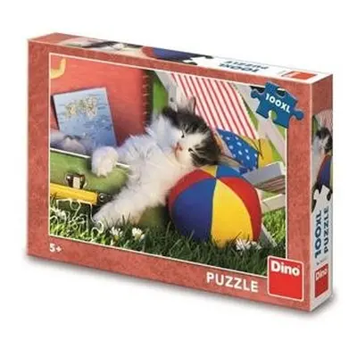 Dino Kotě odpočívá 100 XL puzzle