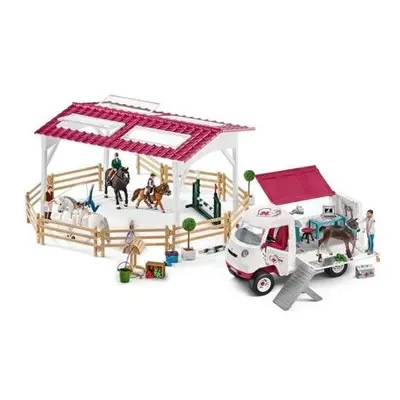 Schleich 72121 Jízdárna s mobilní veterinou