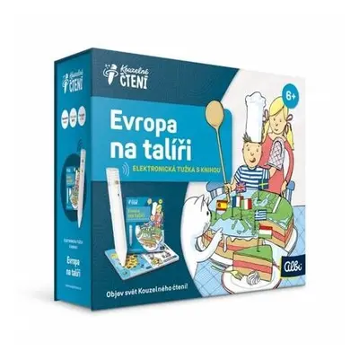 Albi Kouzelné čtení Elektronická tužka 2.0 + Kniha Evropa na talíři