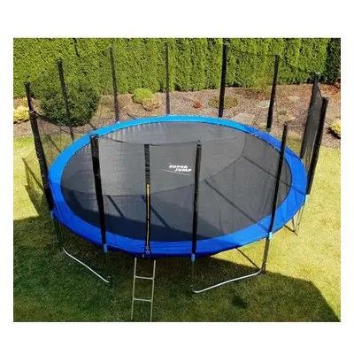 SuperJump Trampolína 500 cm + ochranná síť + žebřík