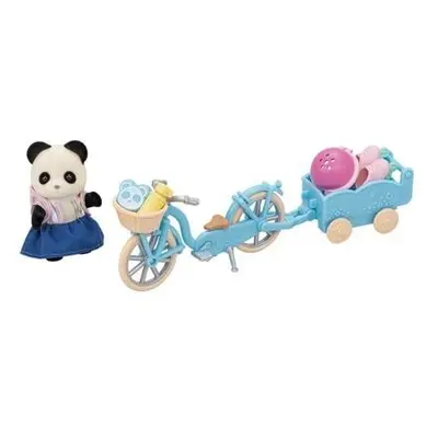 Sylvanian Families - Panda a cyklo-bruslařský set