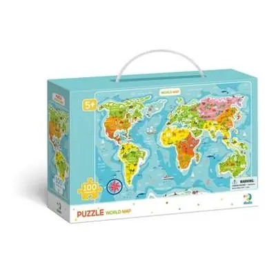 TM Toys Dodo Puzzle Mapa Světa 100 dílků