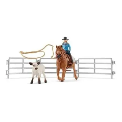 Schleich® FARM WORLD 42577 Kovbojská zábava s lasy