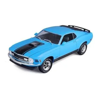 Maisto - 1970 Ford Mustang Mach 1, modrá, 1:18