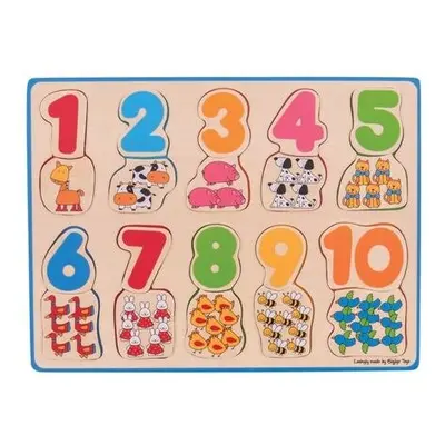 Bigjigs Toys Počítací puzzle 2