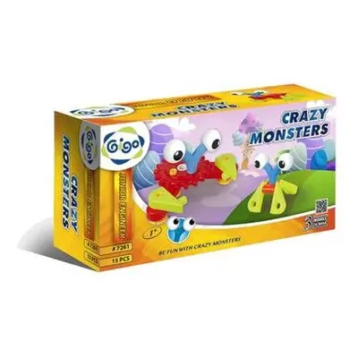 Stavebnice Junior Engineer - Crazy Monsters