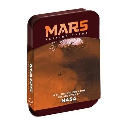 Chronicle Books Vesmírné hrací karty Mars