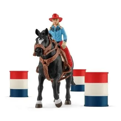 Schleich 42576 Kovbojský závod kolem barelů