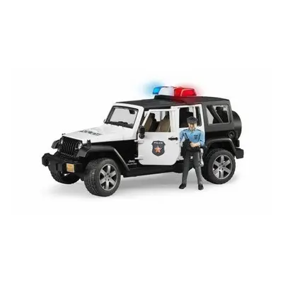 Bruder 2526 Jeep Wrangler Policie s figurkou policisty