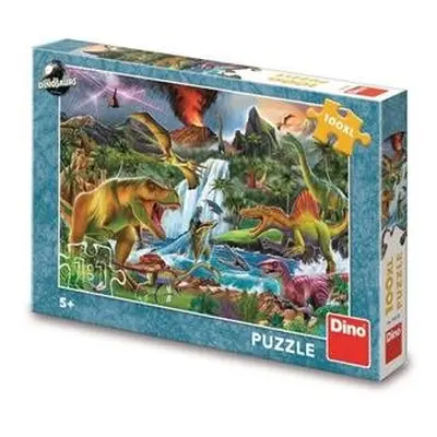 Dino Boj dinosaurů 100 XL puzzle