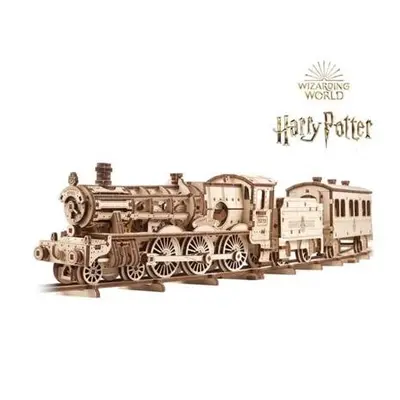 Ugears 3D dřevěné mechanické puzzle Harry Potter Bradavický expres