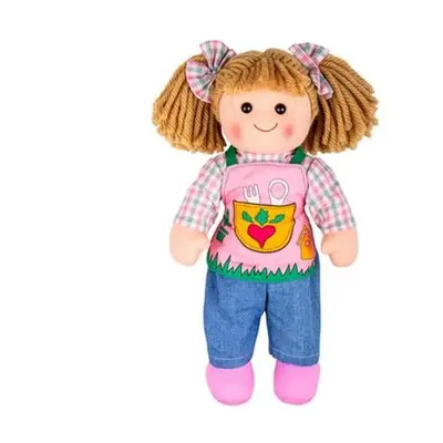 Bigjigs Toys Látková panenka Elsie 34cm