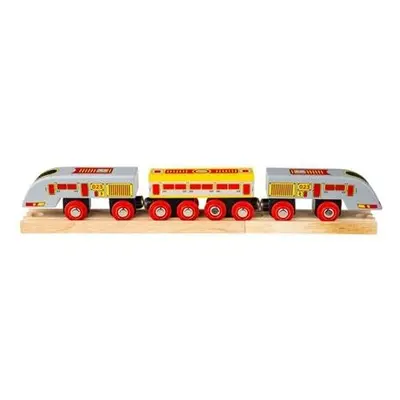 Bigjigs Rail Rychlík Eurostar + 3 koleje