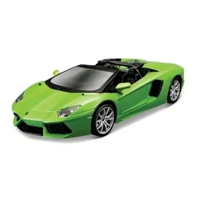 Maisto - Aventador Roadster, metal zelená, assembly line, 1:24