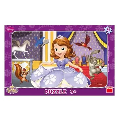 Puzzle Walt Disney Sofia první, 15 dílků - Dino