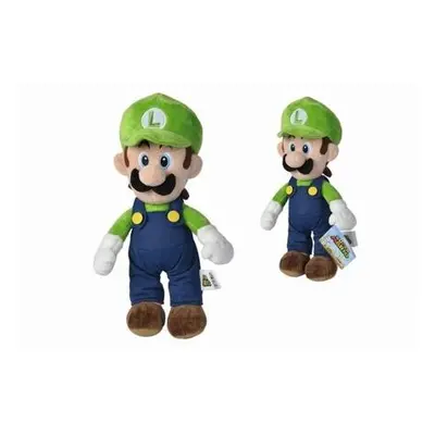 Plyšová figurka Super Mario Luigi, 30 cm