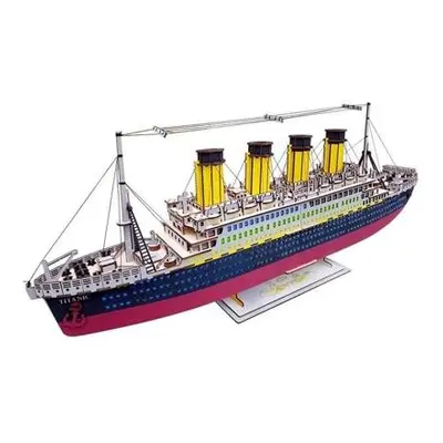 Woodcraft Dřevěné 3D puzzle Titanic