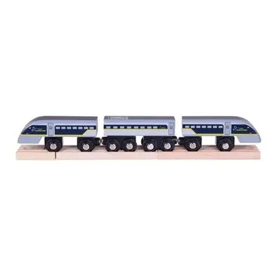 Bigjigs Rail Rychlík Eurostar E320 + 3 koleje