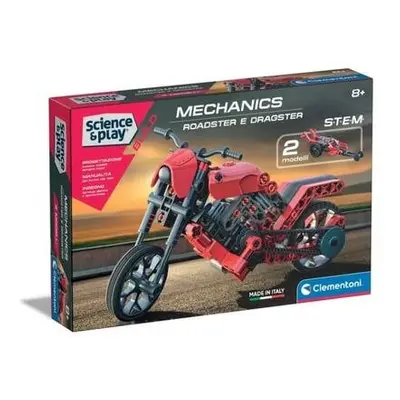 CLEMENTONI Science&Play Mechanická laboratoř Buggy a čtyřkolka 2v1