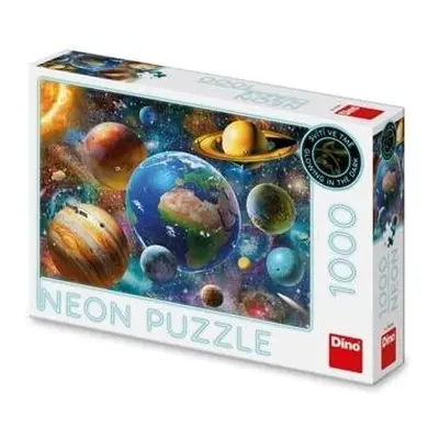 PLANETY 1000 neon Puzzle