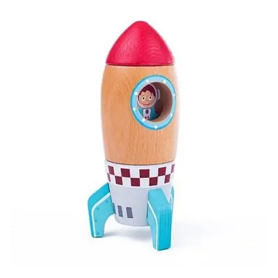 Bigjigs Toys Dřevěná raketa