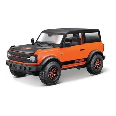 Maisto - Harley-Davidson Custom, 2021 Ford Bronco, 1:24