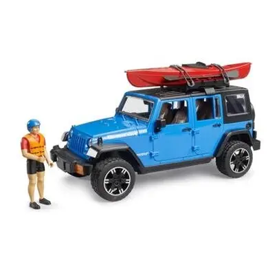 Bruder 2529 Jeep Wrangler Rubicon s kajakem a figurkou