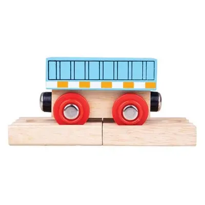 Bigjigs Rail Vagón modrý