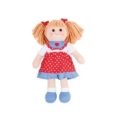 Bigjigs Toys Látková panenka Emily 34 cm