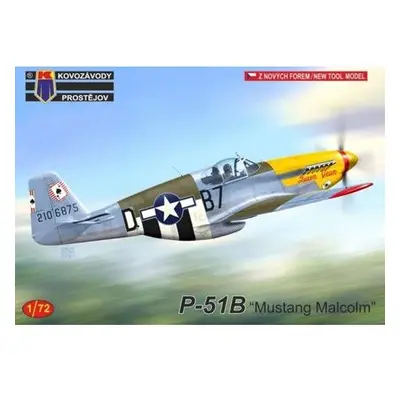 Kovozávody Prostějov model P-51B Mustang Malcolm