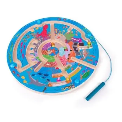 Bigjigs Toys Magnetické bludiště Podmořský život