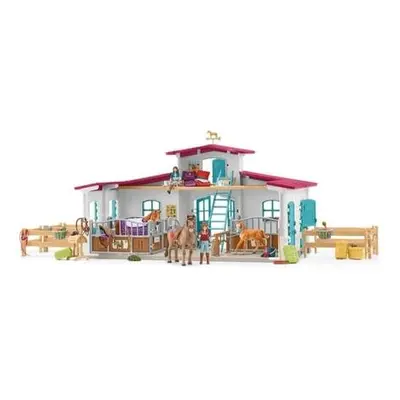 Schleich 42567 Stáj s příslušenstvím u jezera