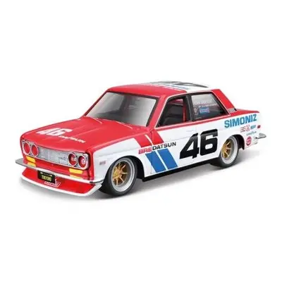 Maisto - Design Tokyo Mods - BRE Datsun 510, červeno-bílá s číslem 46, 1:24