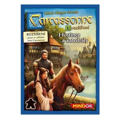 Mindok Carcassonne - rozšíření 1 (Hostince a katedrály)