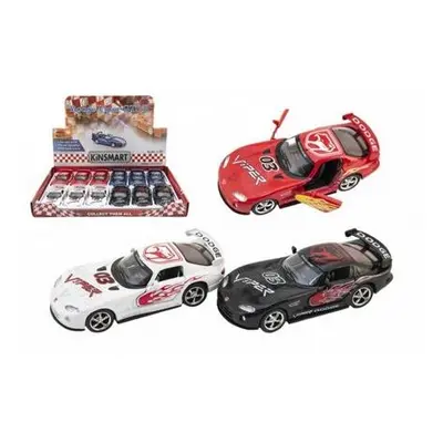 Auto Kinsmart Dodge Viper GTS-R 1:36 12,5cm kov/plast na zpětné natažení