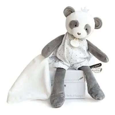 Doudou Dárková - plyšová panda s dečkou 28 cm