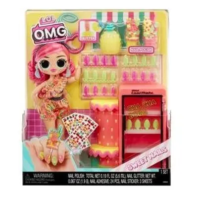 L.O.L. Surprise! OMG Nehtové studio s panenkou - Pinky Pops Frui