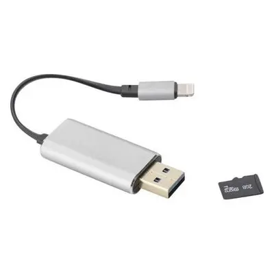 ednet Čtečka karet pro smartphony a tablety s konektorem Apple Lightning pro iPhone/iPad ednet S