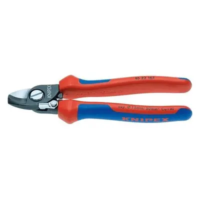 Nůžky na stříhání kabelů s rozevírací pružinou Knipex 95 22 165, 165 mm