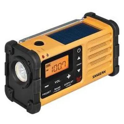 Outdoorové rádio Sangean MMR-88, černá, žlutá