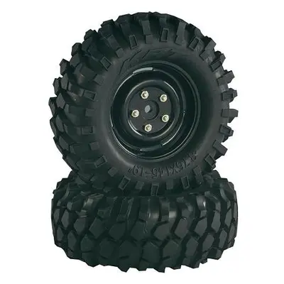 Monstertruck kolo Absima, ráfek Crawler, 1:10, 12 mm 6-hran, černá, 2 ks (2500031)