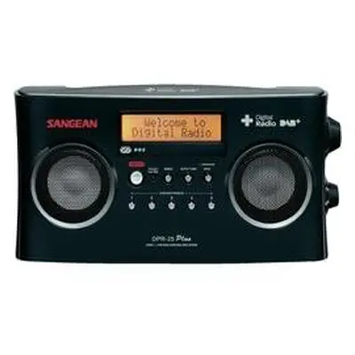 DAB+ rádio Sangean DPR-25+, FM, černá