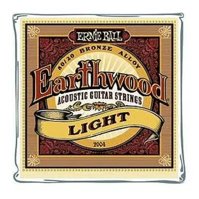 Struny na 12-strunou kytaru Ernie Ball Earthwood Bronze Light, 011 - 052