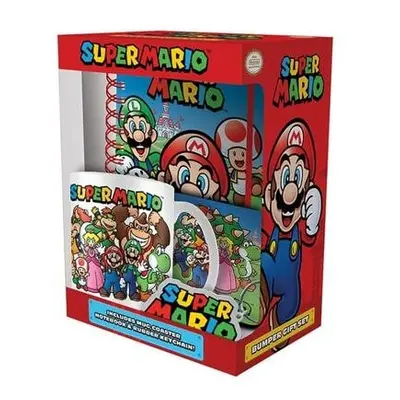 CurePink Dárkový set Nintendo|Super Mario: Evergreen hrnku GP85388 315 ml