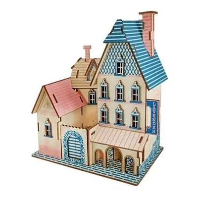 Woodcraft Dřevěné 3D puzzle Vila PACA