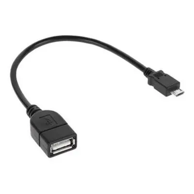 Redukce USB zdířka A - micro USB konektor 20cm